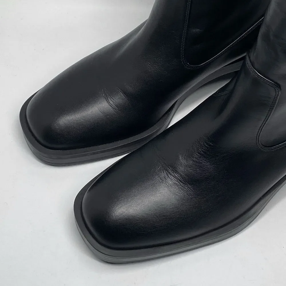 Stuart Weitzman Calfskin Ankle Boots size 9